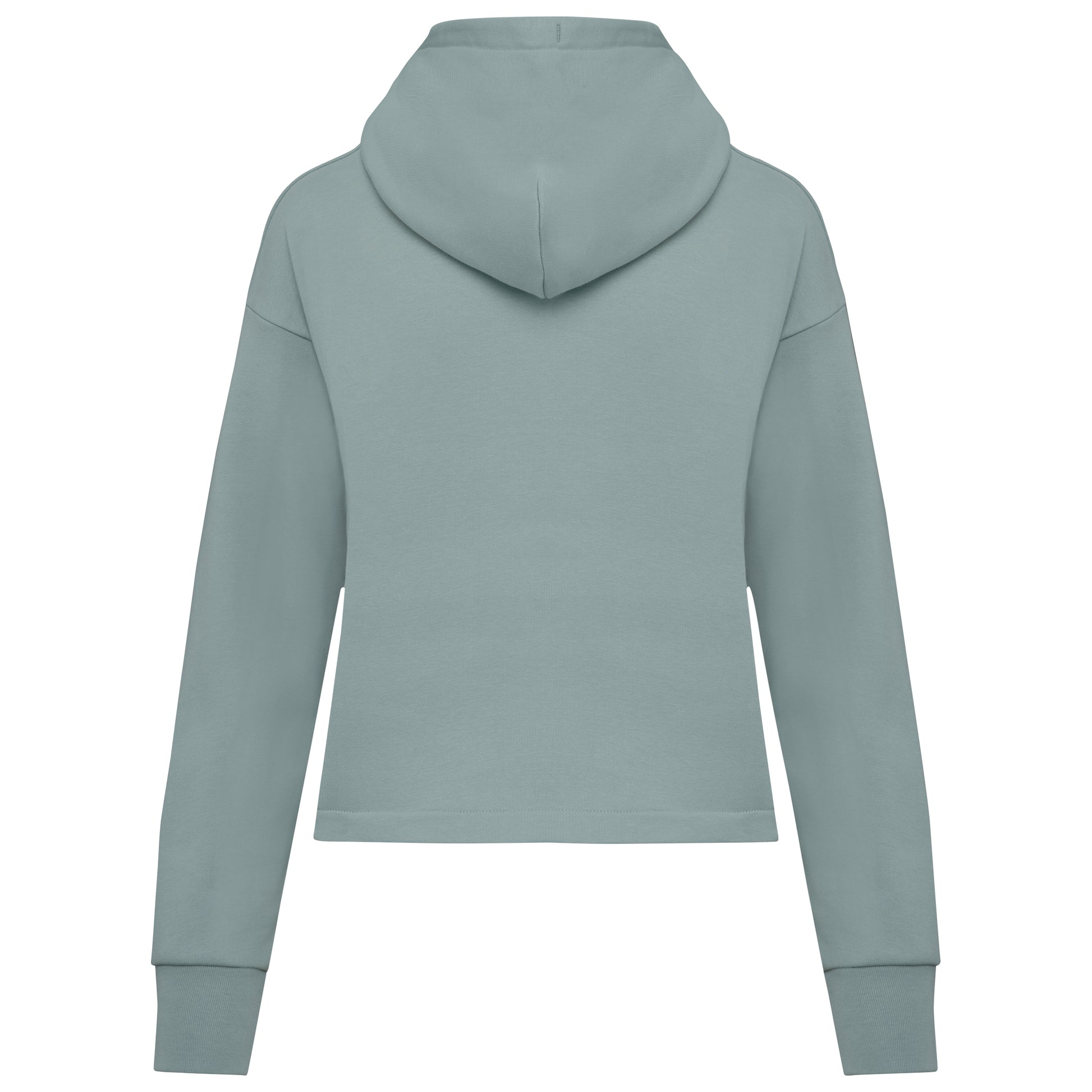Ecologische sweatvest met capuchon French Terry