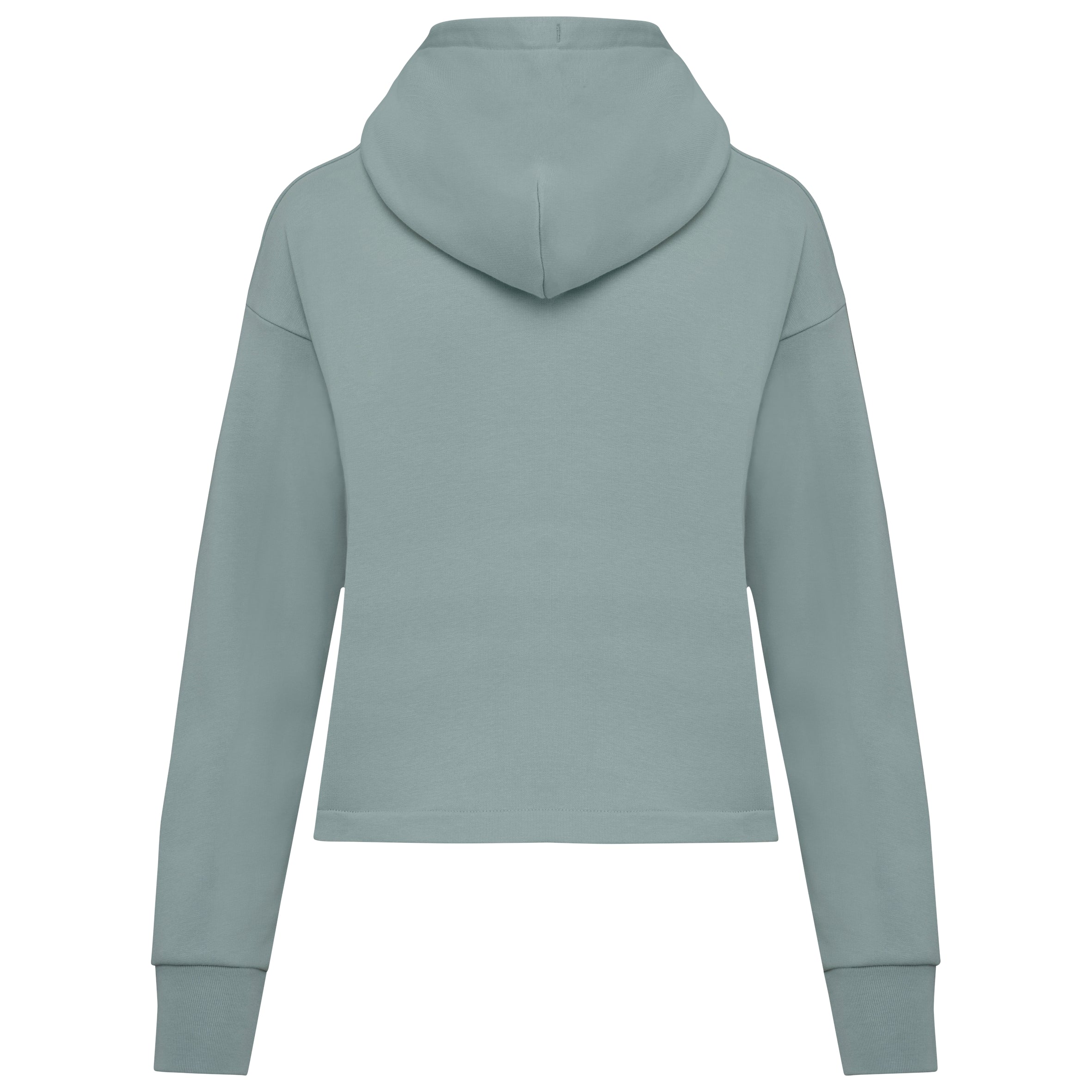 Ecologische sweatvest met capuchon French Terry