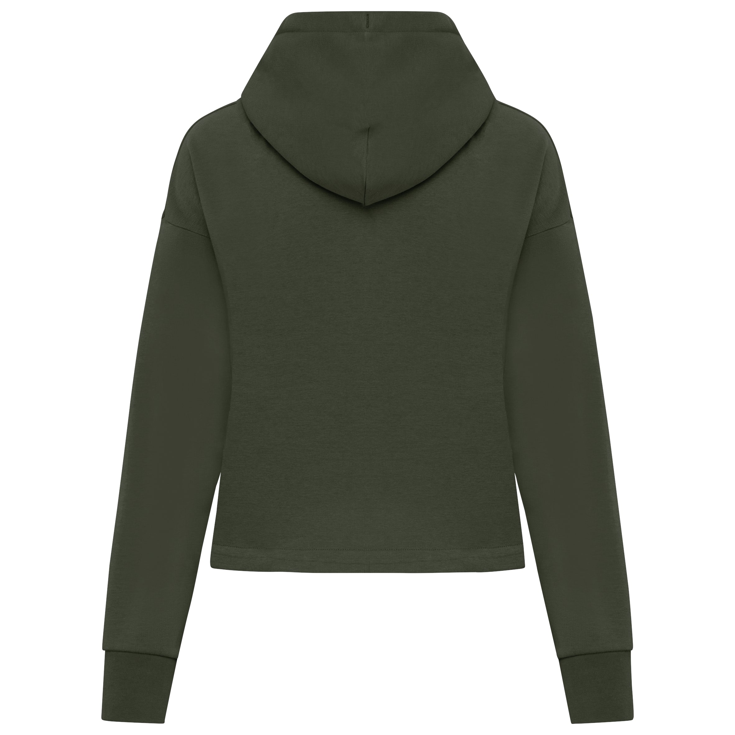 Ecologische sweatvest met capuchon French Terry