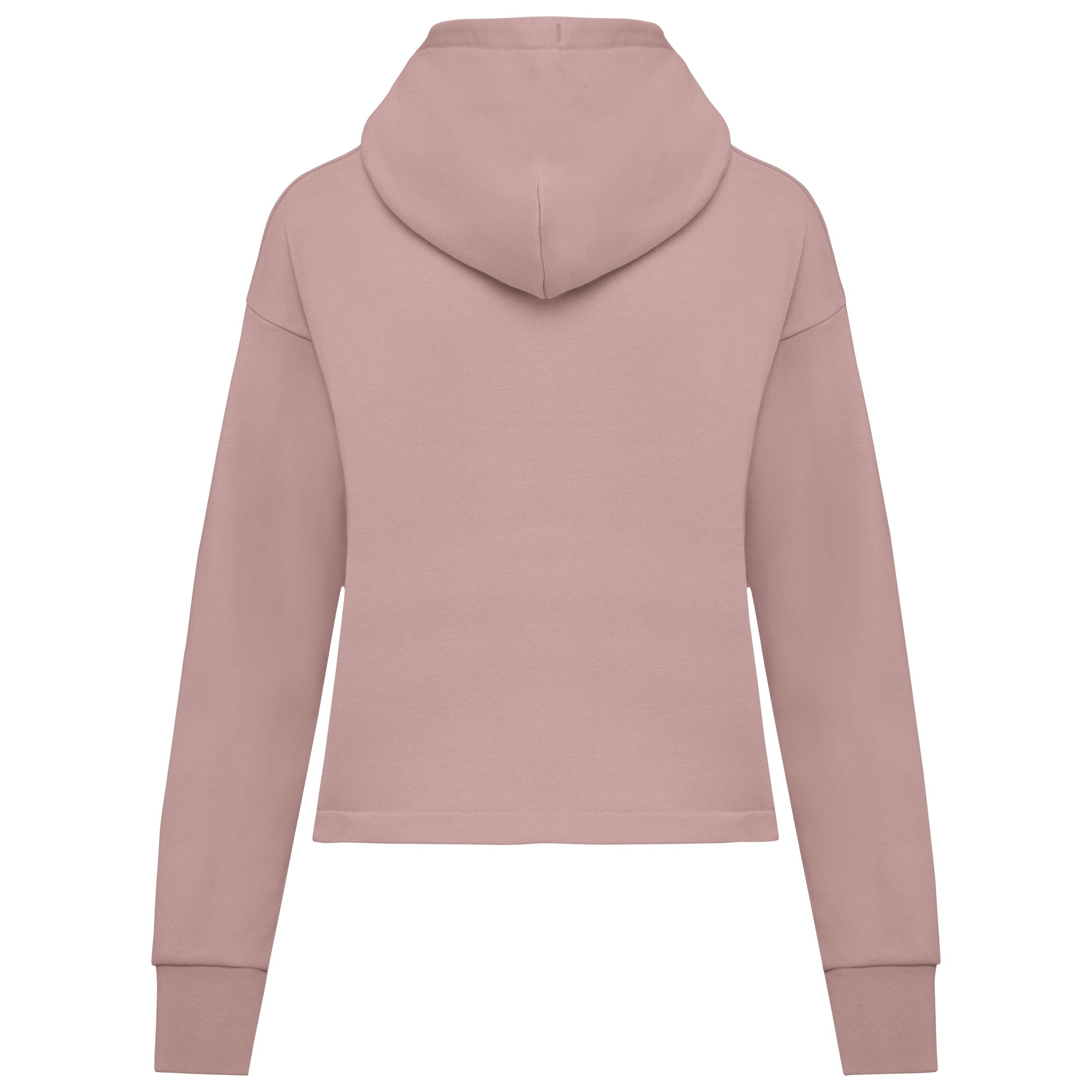 Ecologische sweatvest met capuchon French Terry