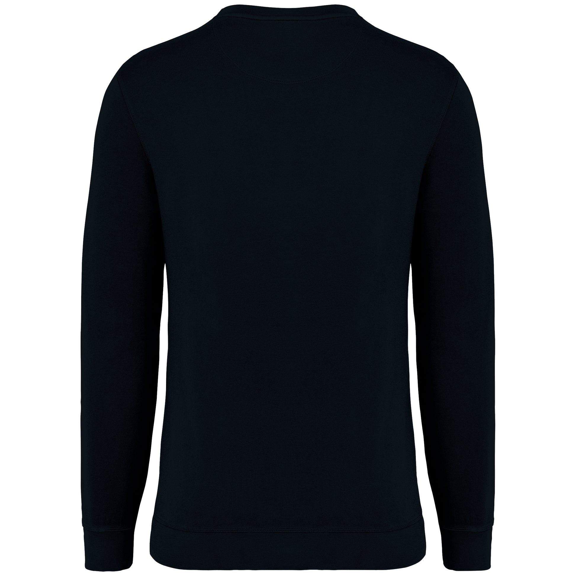 Ecologische uniseks sweater met ronde hals French Terry