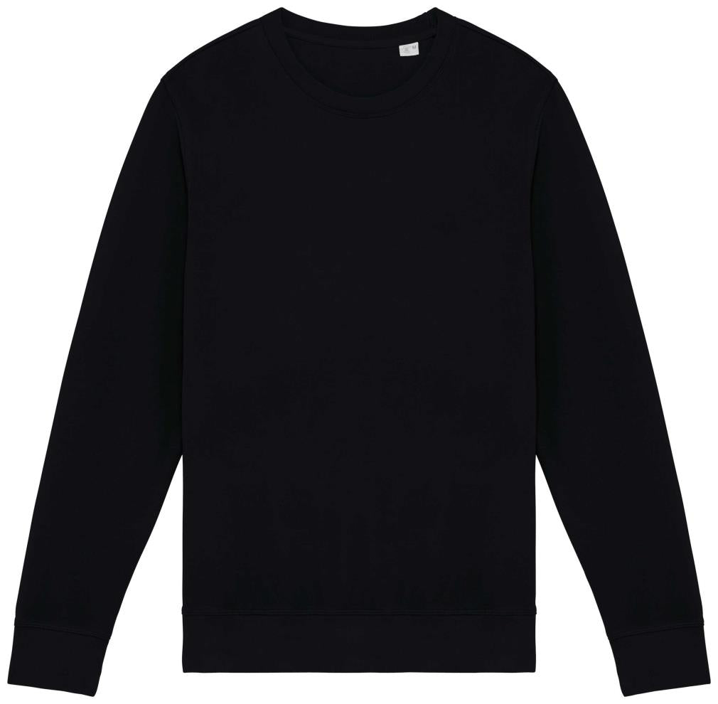 Ecologische uniseks sweater met ronde hals French Terry