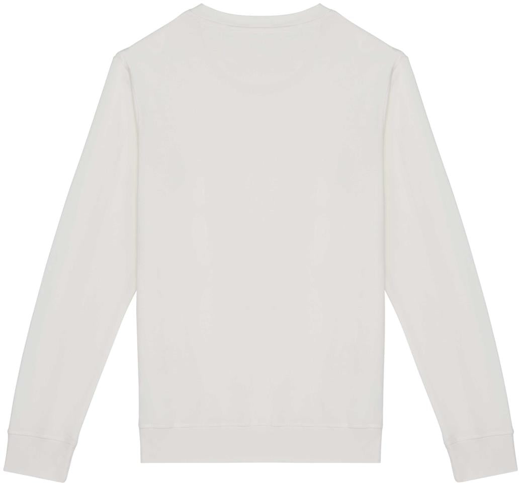 Ecologische uniseks sweater met ronde hals French Terry