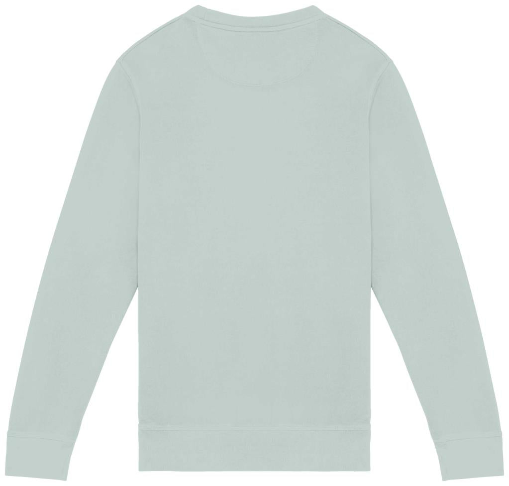 Ecologische uniseks sweater met ronde hals French Terry