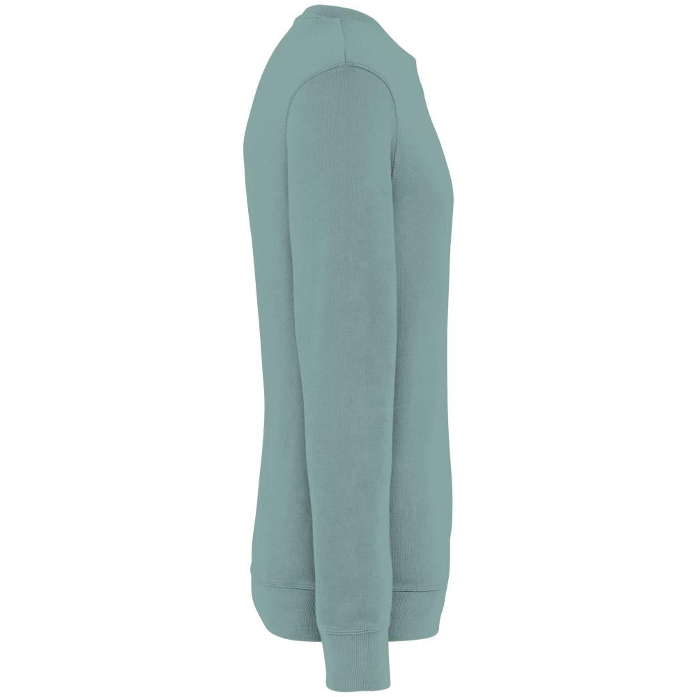 Ecologische uniseks sweater met ronde hals French Terry