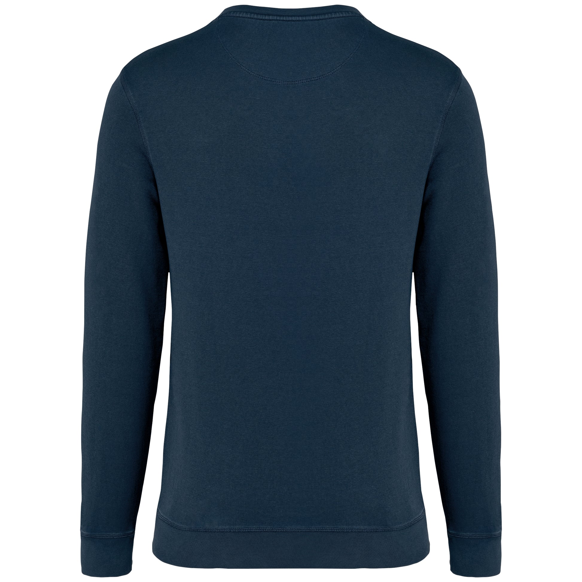 Ecologische uniseks sweater met ronde hals French Terry
