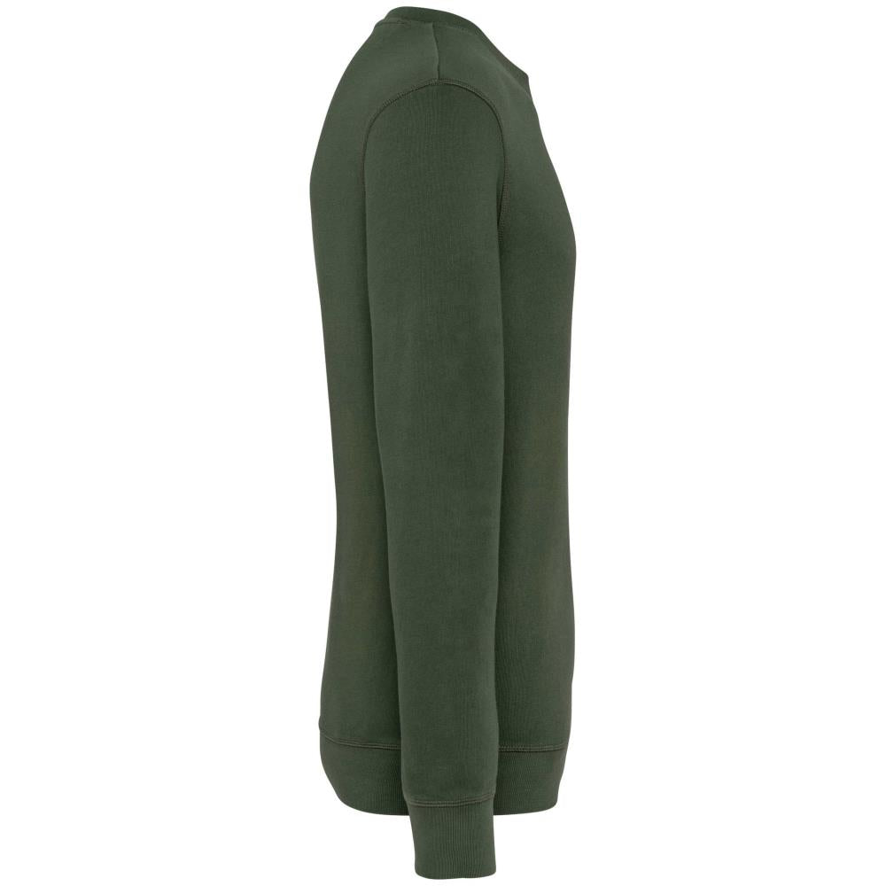 Ecologische uniseks sweater met ronde hals French Terry