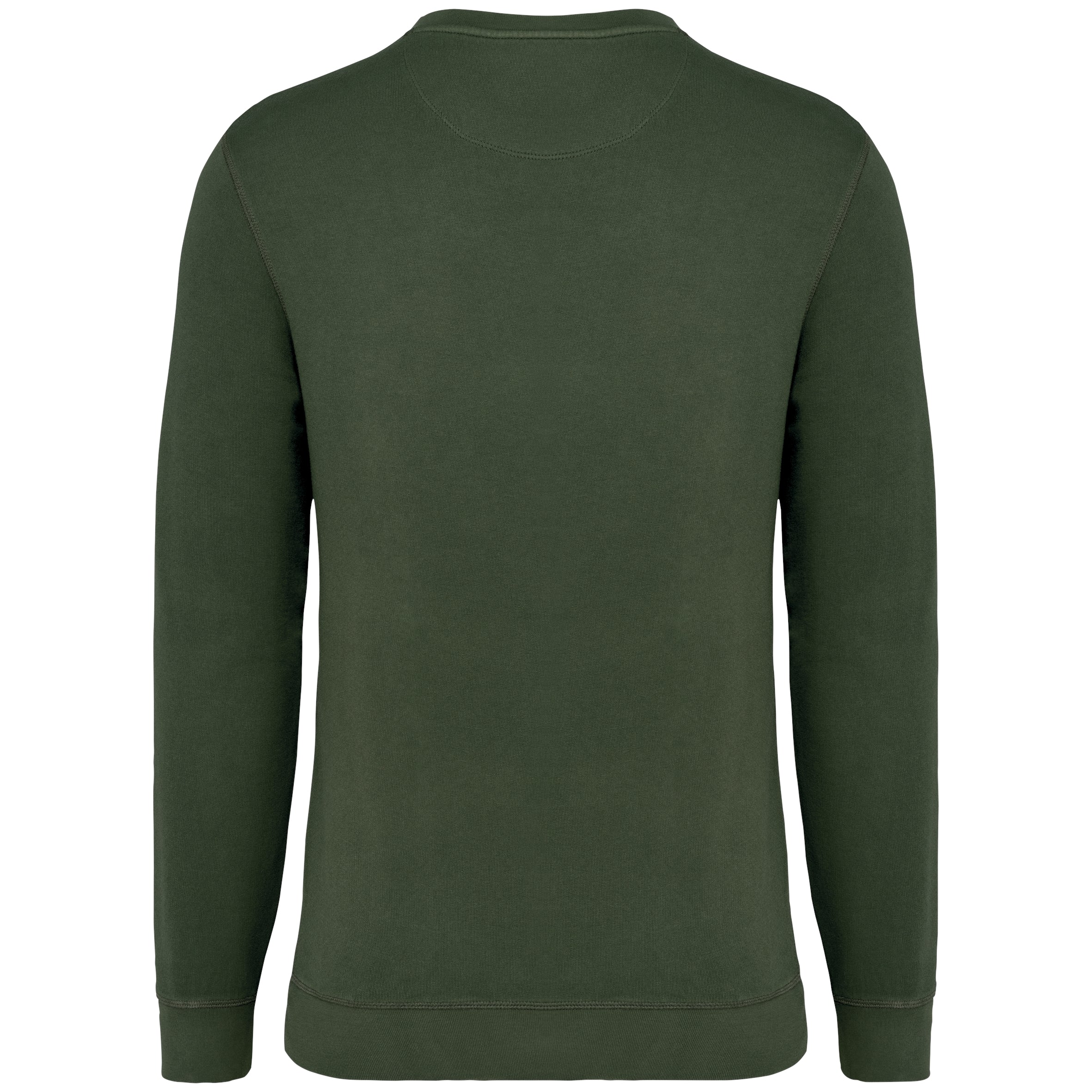 Ecologische uniseks sweater met ronde hals French Terry