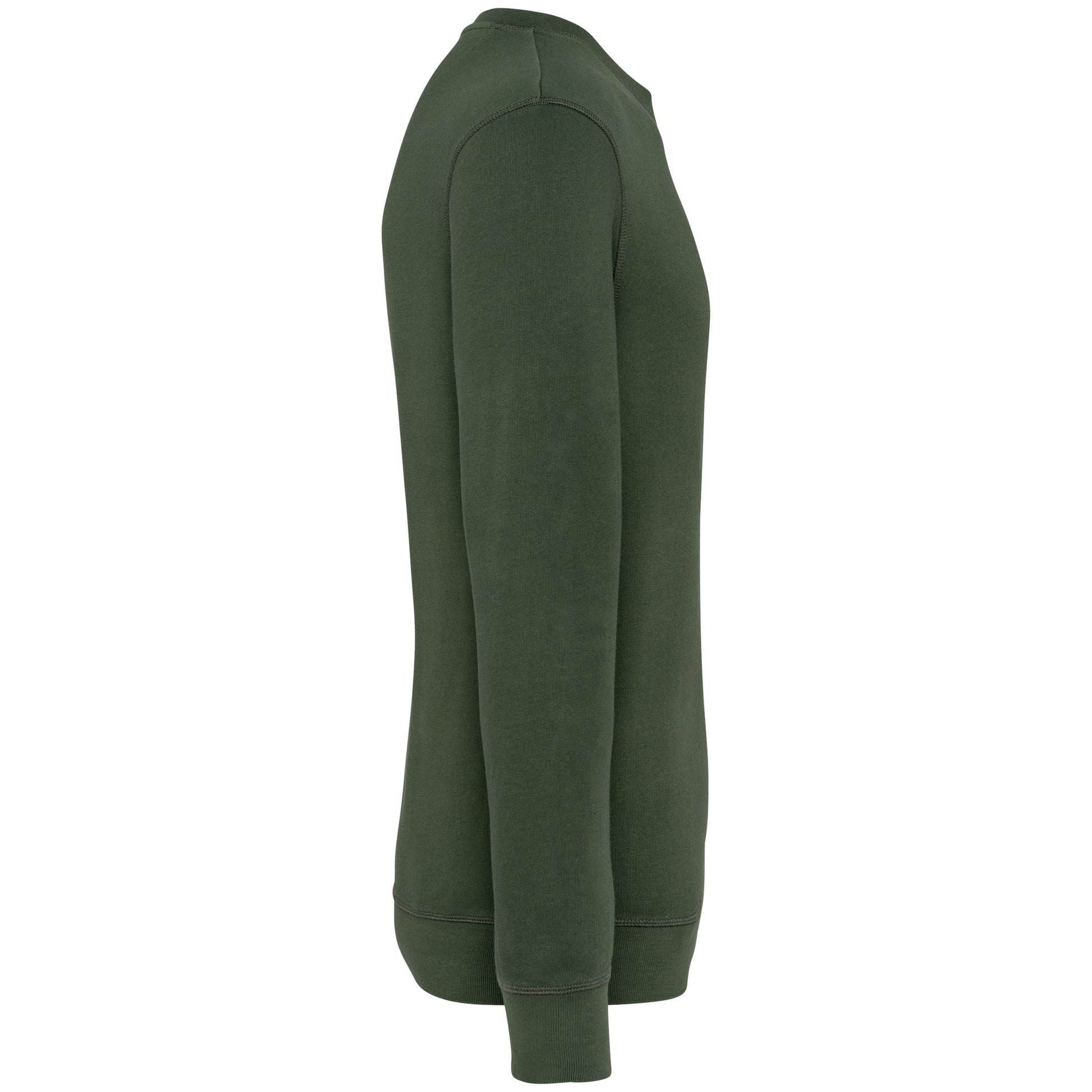 Ecologische uniseks sweater met ronde hals French Terry