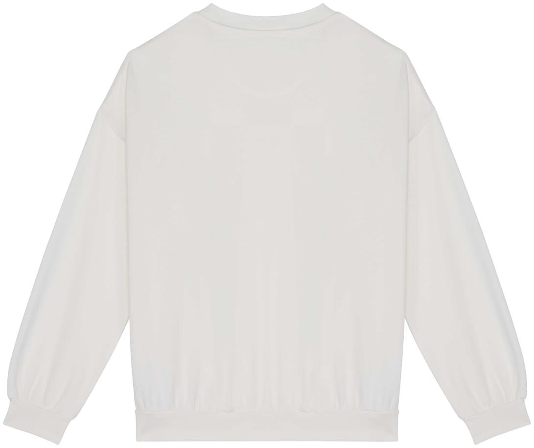 Ecologische oversized uniseks sweater French Terry