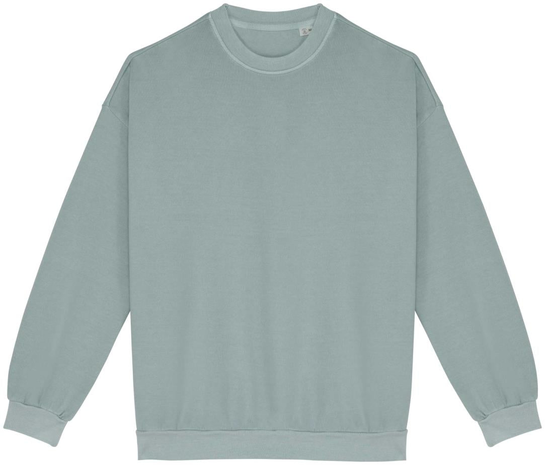 Ecologische oversized uniseks sweater French Terry