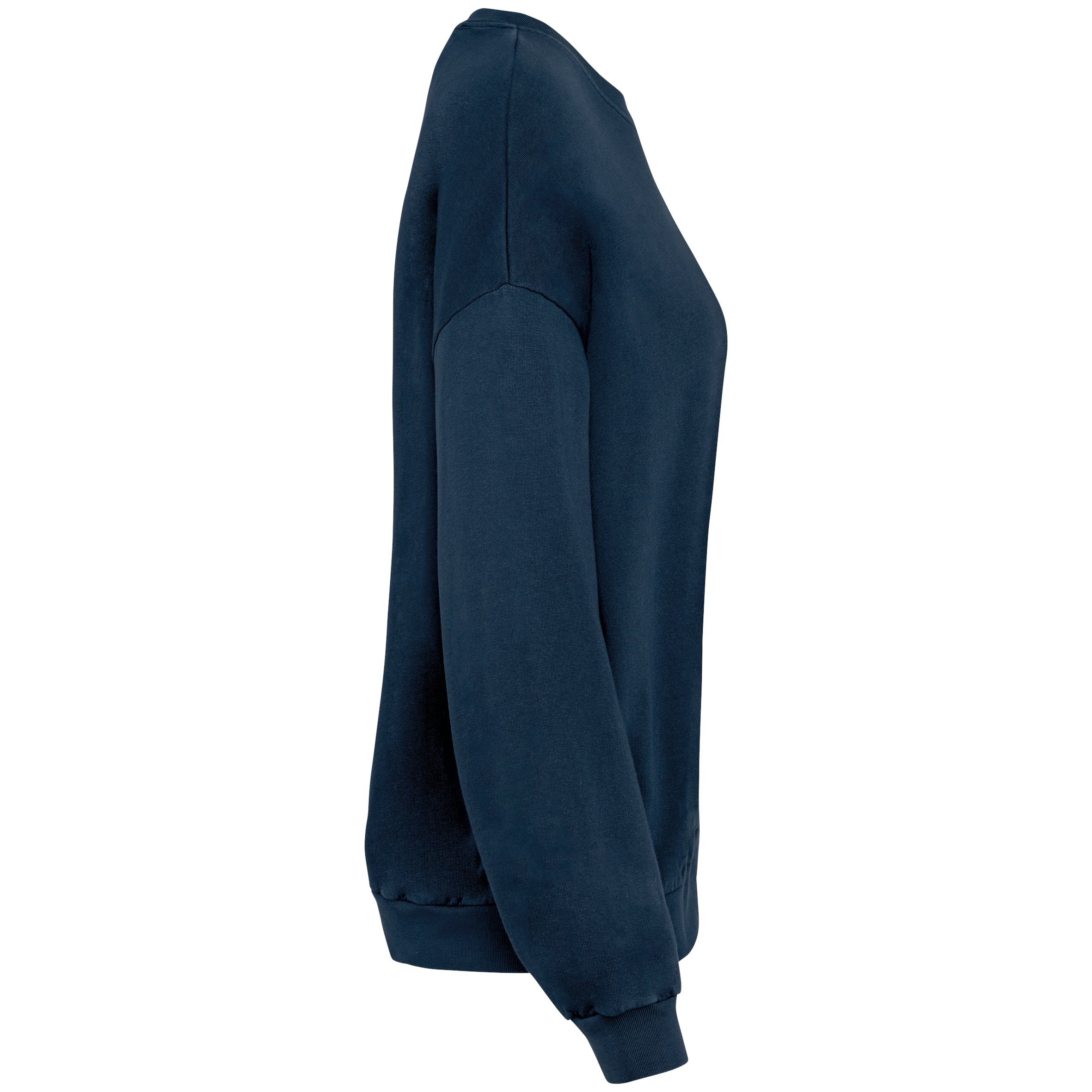 Ecologische oversized uniseks sweater French Terry