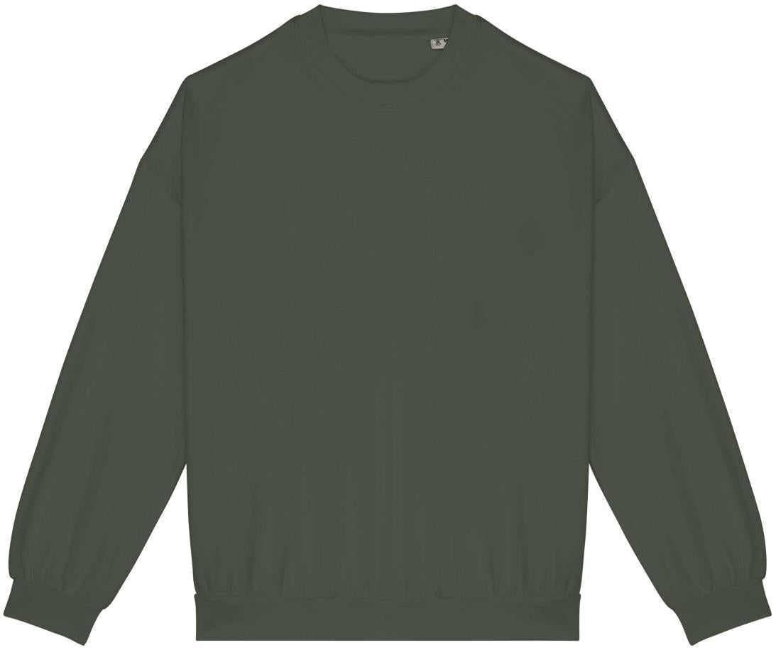 Ecologische oversized uniseks sweater French Terry