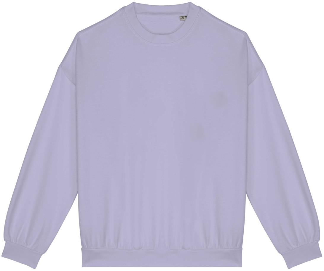 Ecologische oversized uniseks sweater French Terry