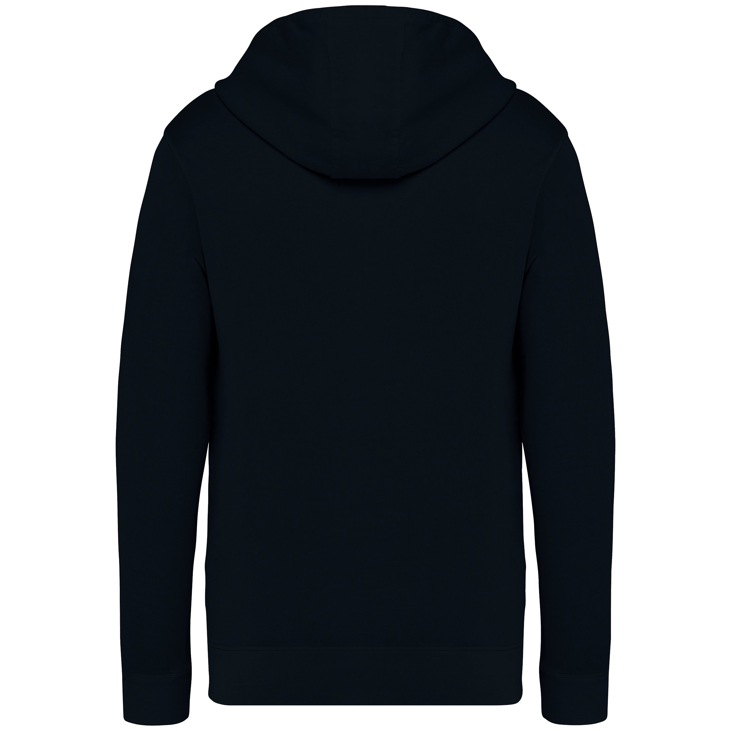 Ecologische uniseks sweater met capuchon French Terry