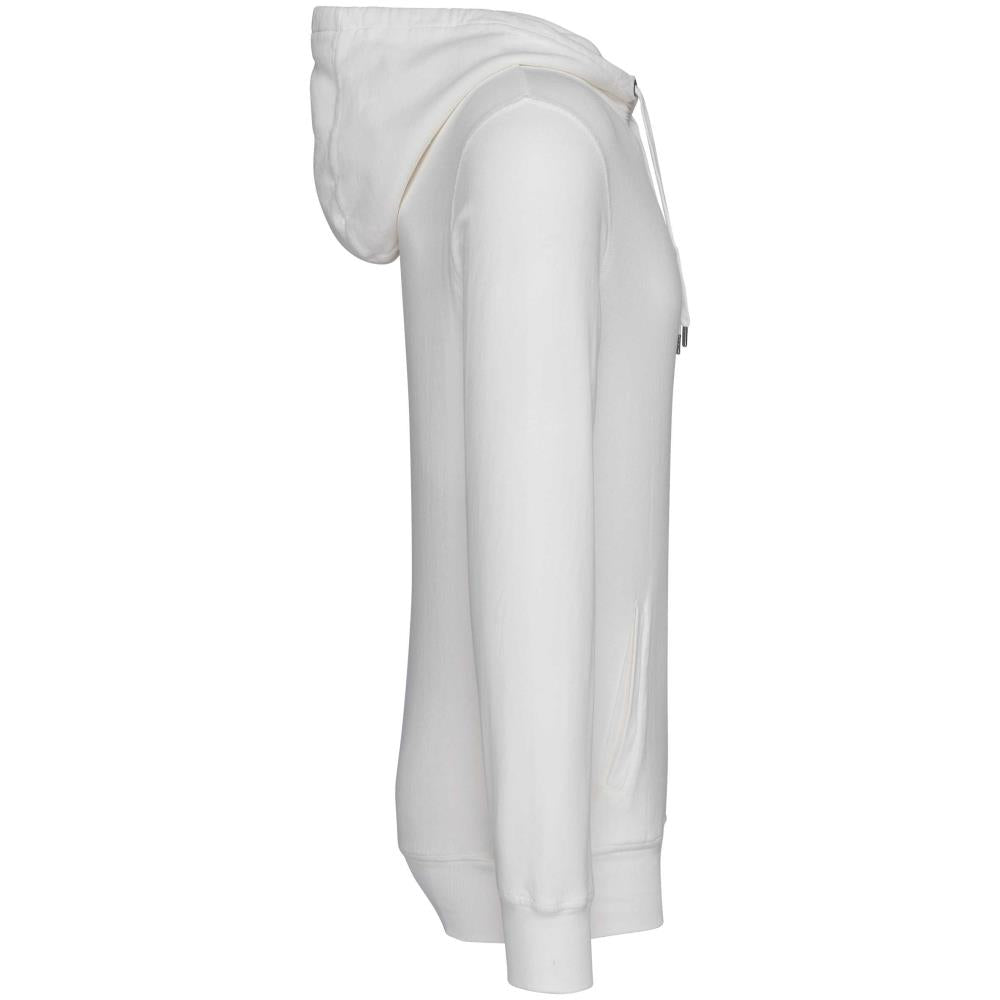 Ecologische uniseks sweater met capuchon French Terry