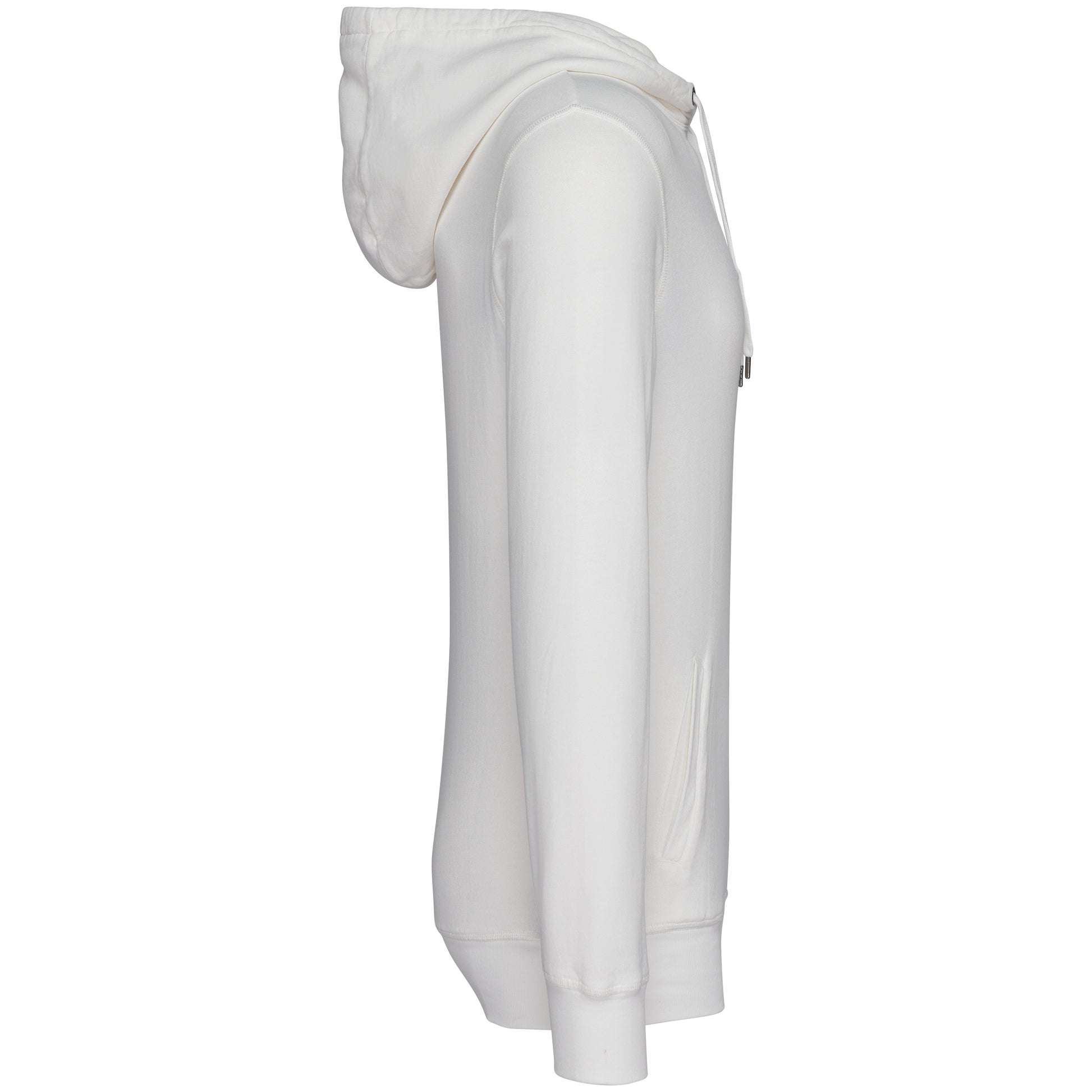 Ecologische uniseks sweater met capuchon French Terry