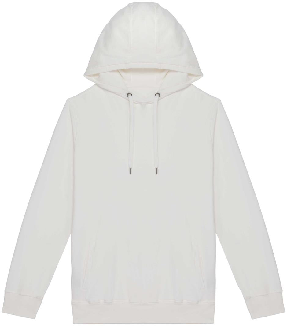 Ecologische uniseks sweater met capuchon French Terry