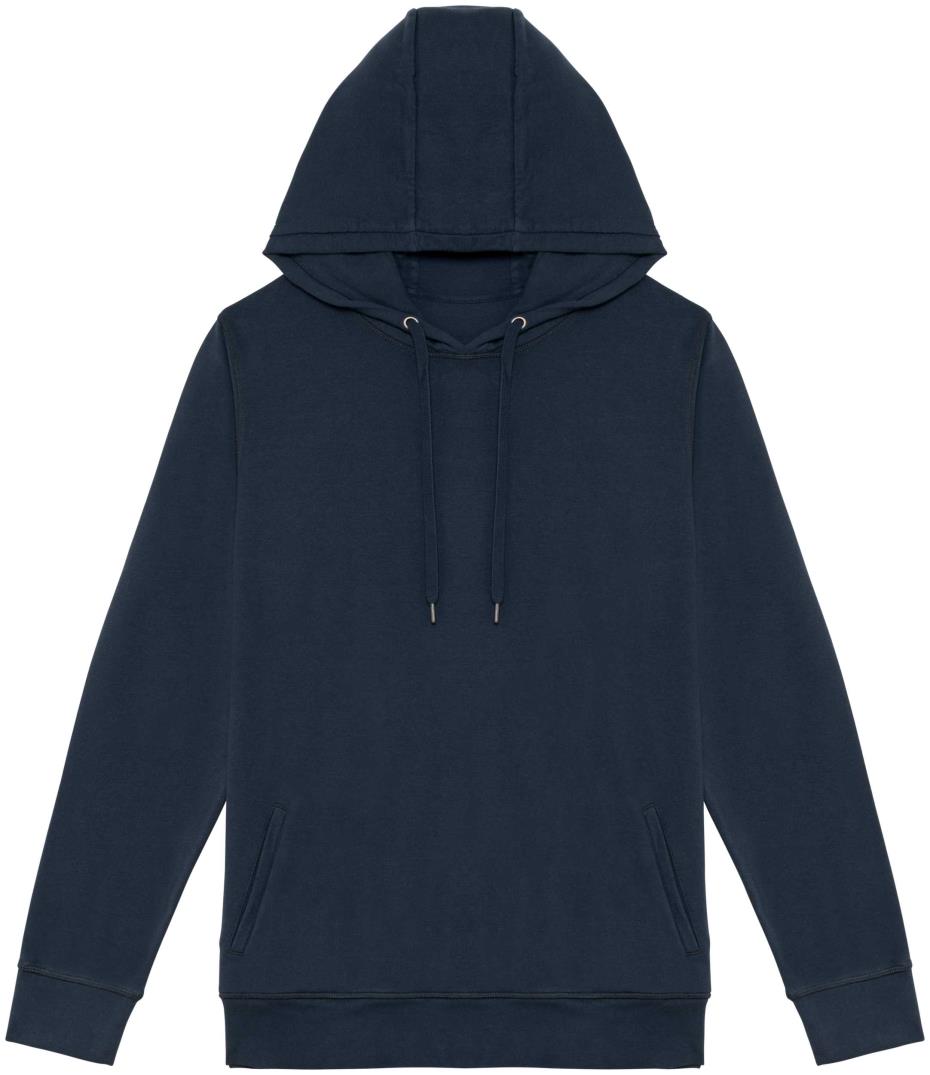 Ecologische uniseks sweater met capuchon French Terry