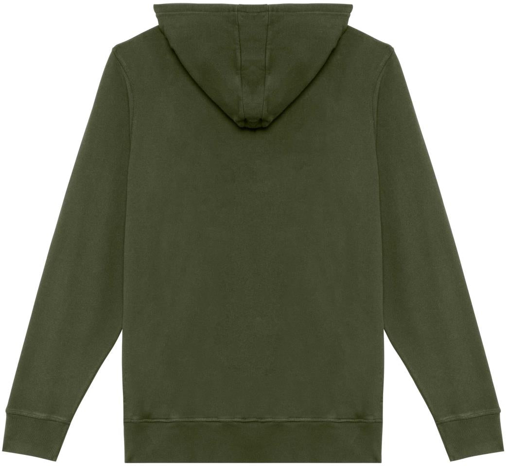 Ecologische uniseks sweater met capuchon French Terry