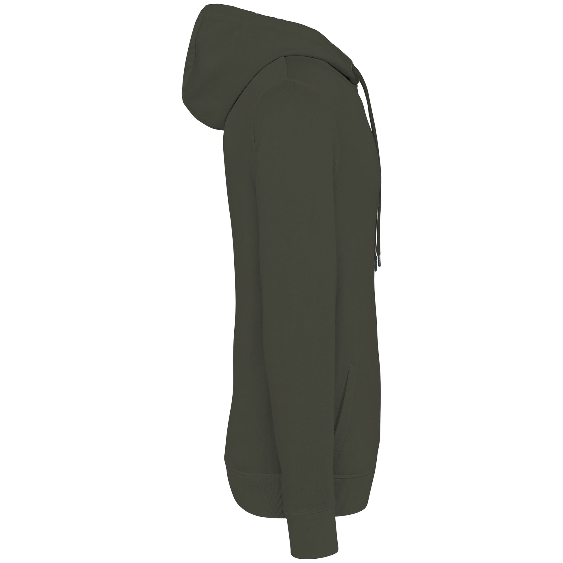 Ecologische uniseks sweater met capuchon French Terry