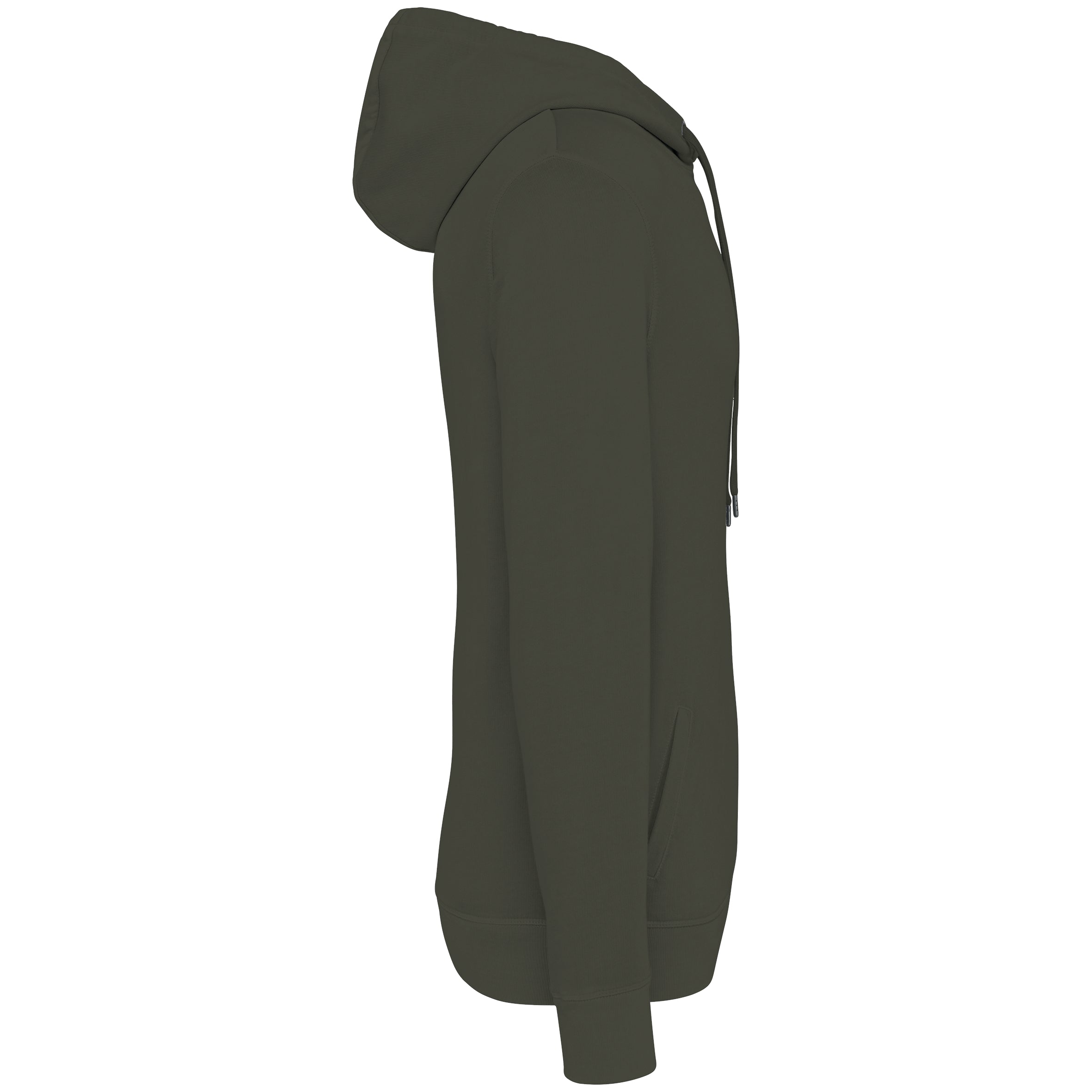 Ecologische uniseks sweater met capuchon French Terry
