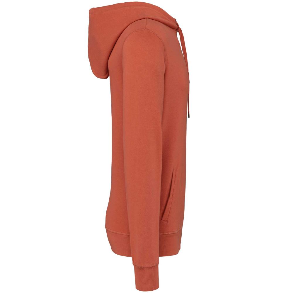 Ecologische uniseks sweater met capuchon French Terry