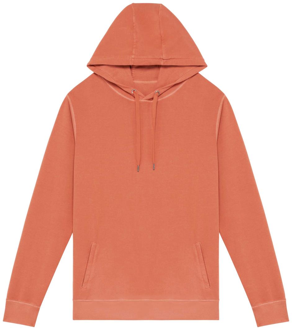 Ecologische uniseks sweater met capuchon French Terry