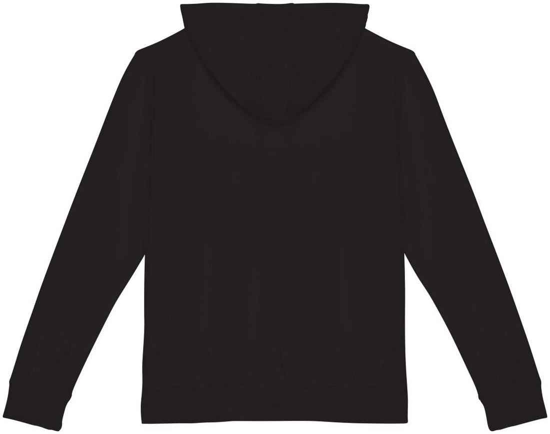 Ecologische uniseks sweater met rits en capuchon French Terry