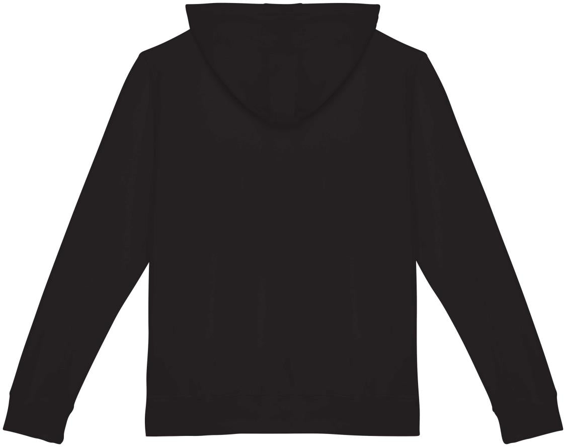 Ecologische uniseks sweater met rits en capuchon French Terry