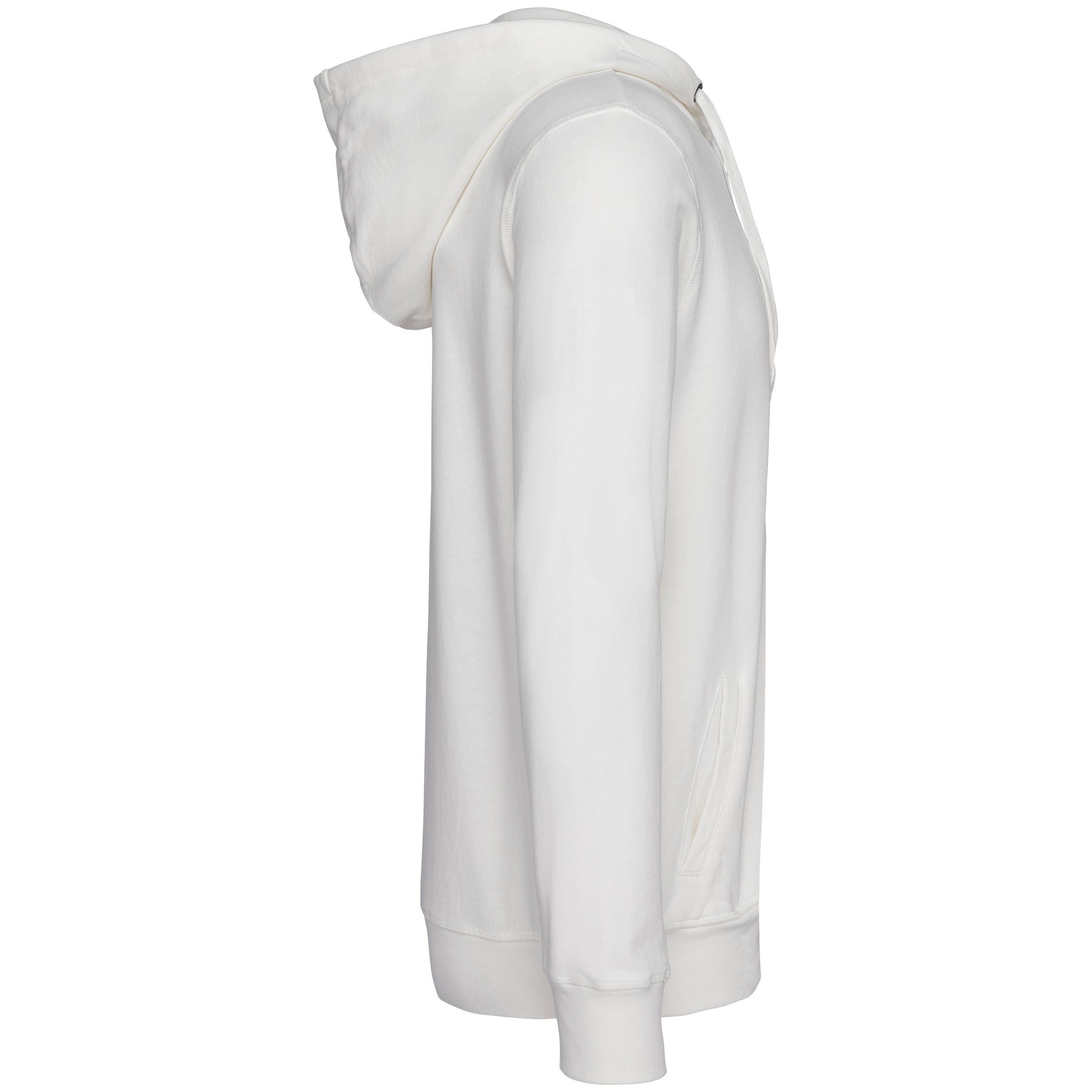 Ecologische uniseks sweater met rits en capuchon French Terry