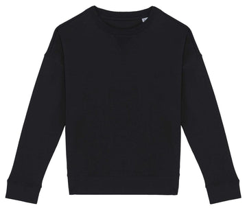Ecologische damessweater met afhangende mouwen