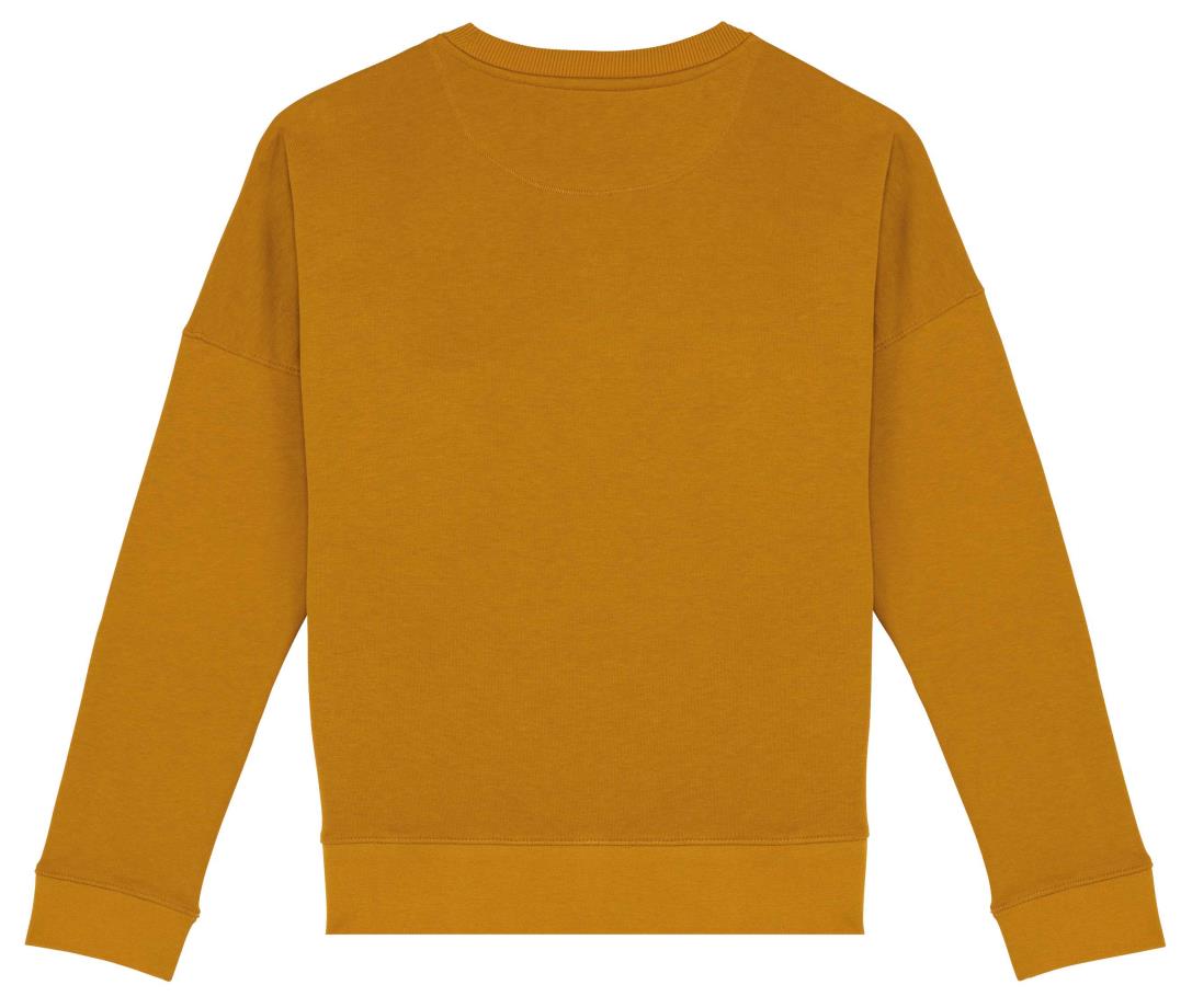 Ecologische damessweater met afhangende mouwen