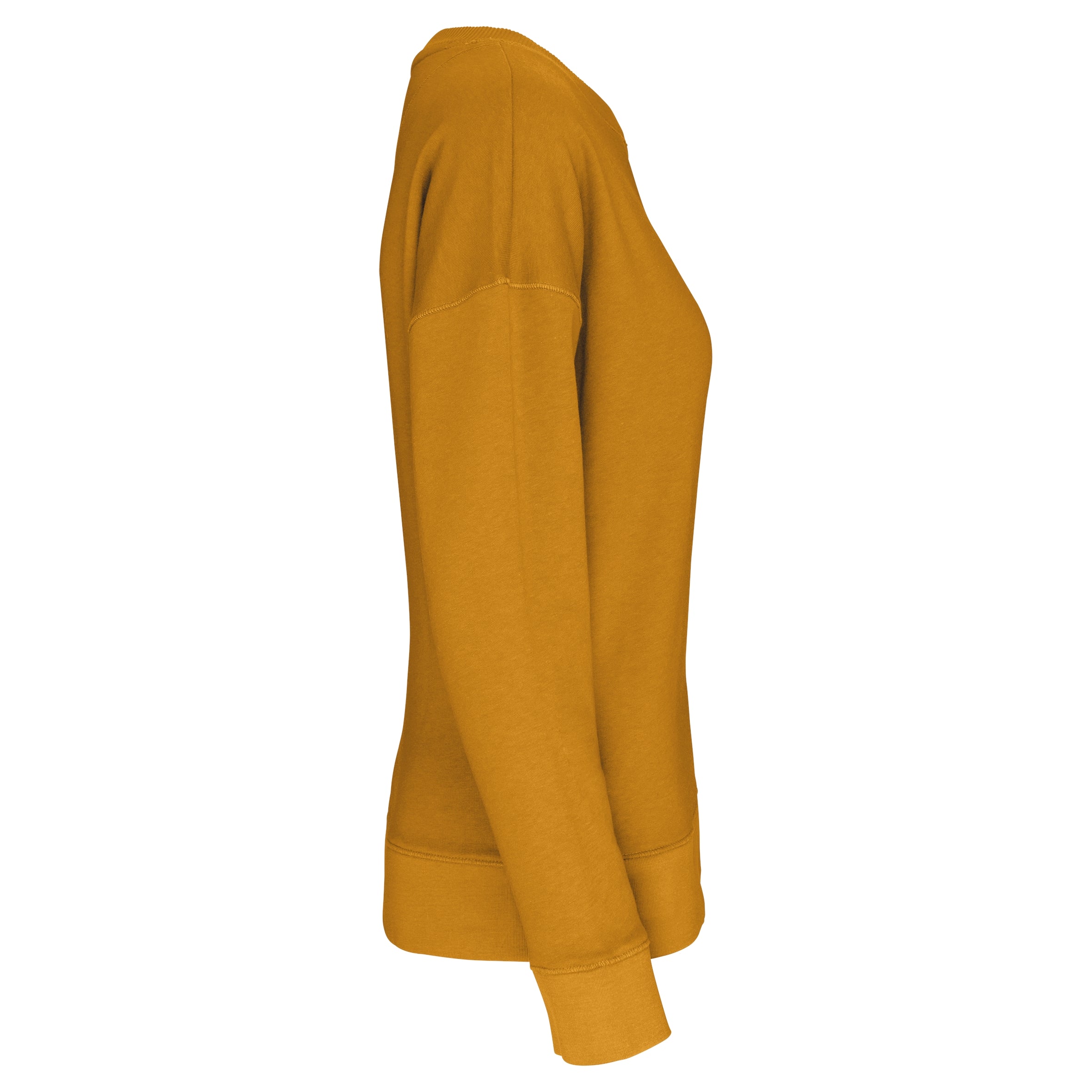 Ecologische damessweater met afhangende mouwen