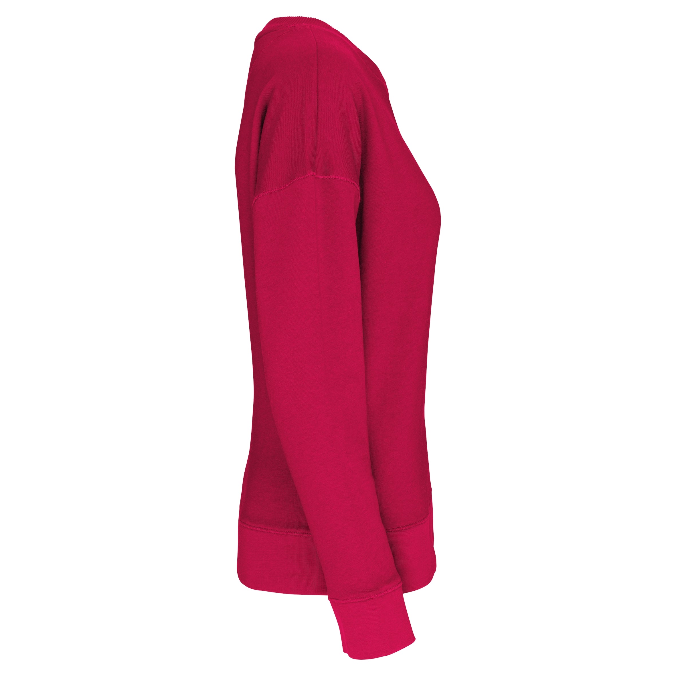 Ecologische damessweater met afhangende mouwen