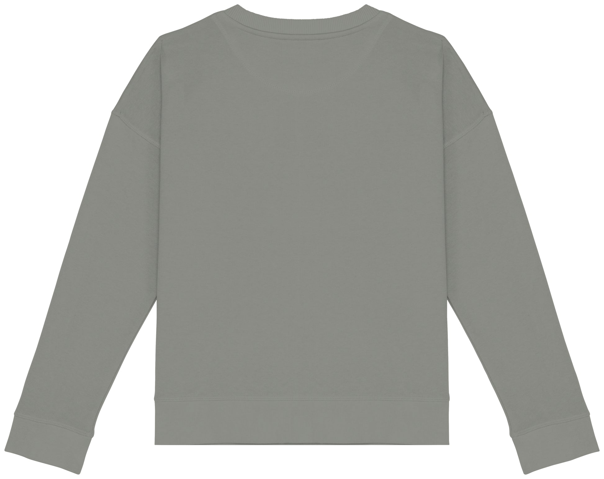 Ecologische damessweater met afhangende mouwen