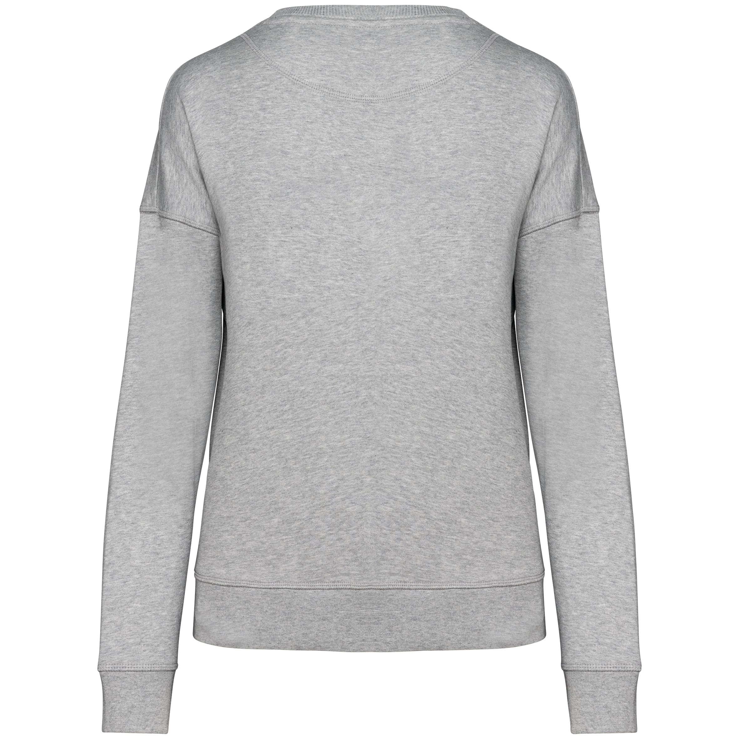 Ecologische damessweater met afhangende mouwen