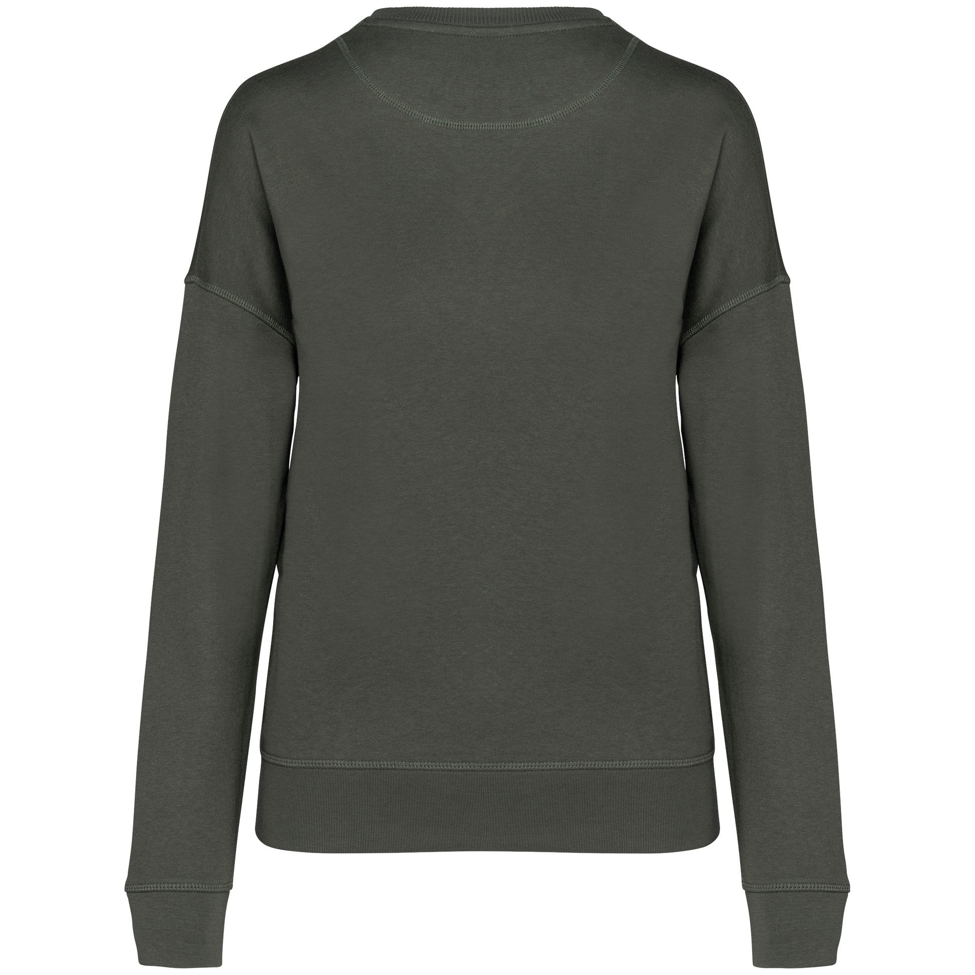 Ecologische damessweater met afhangende mouwen