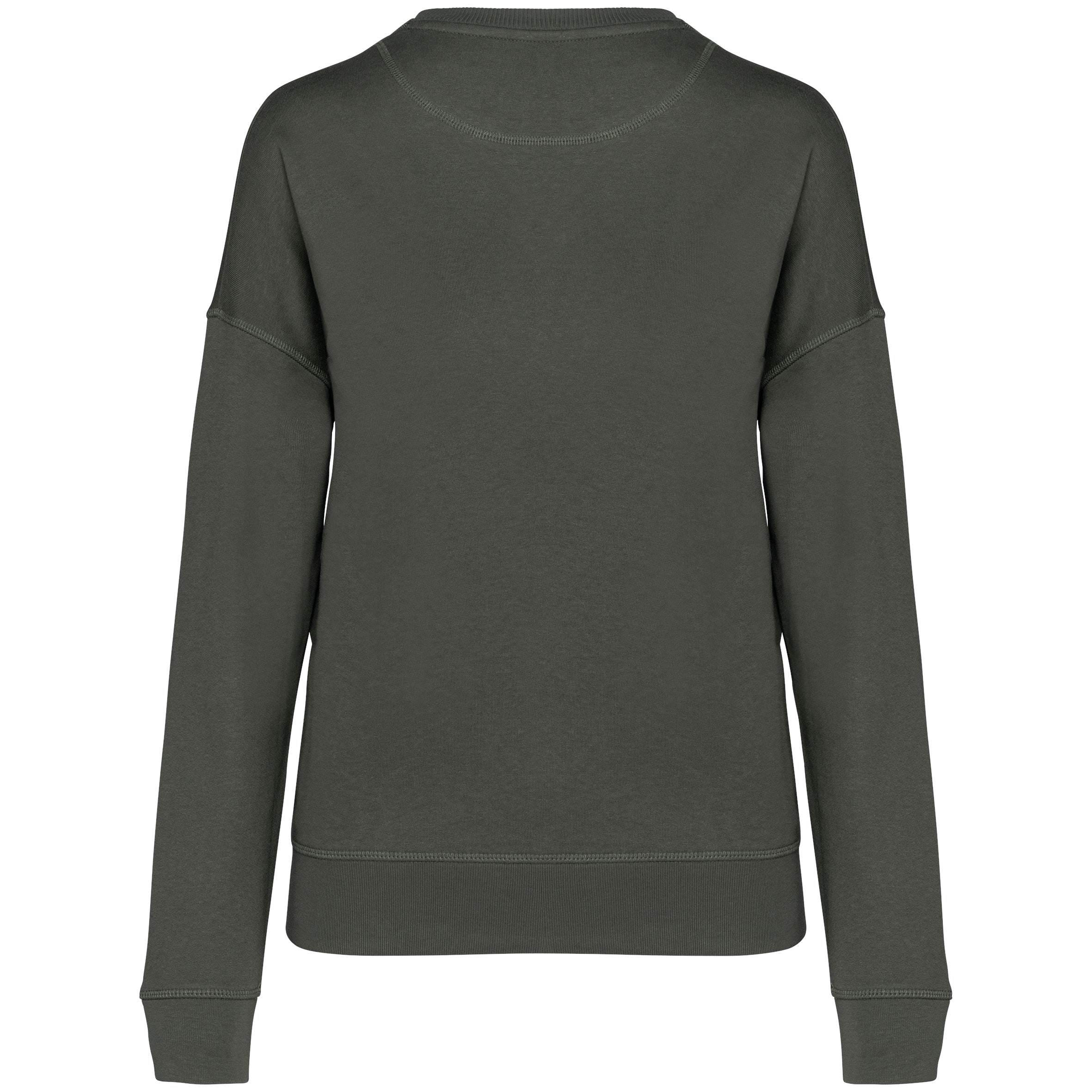 Ecologische damessweater met afhangende mouwen
