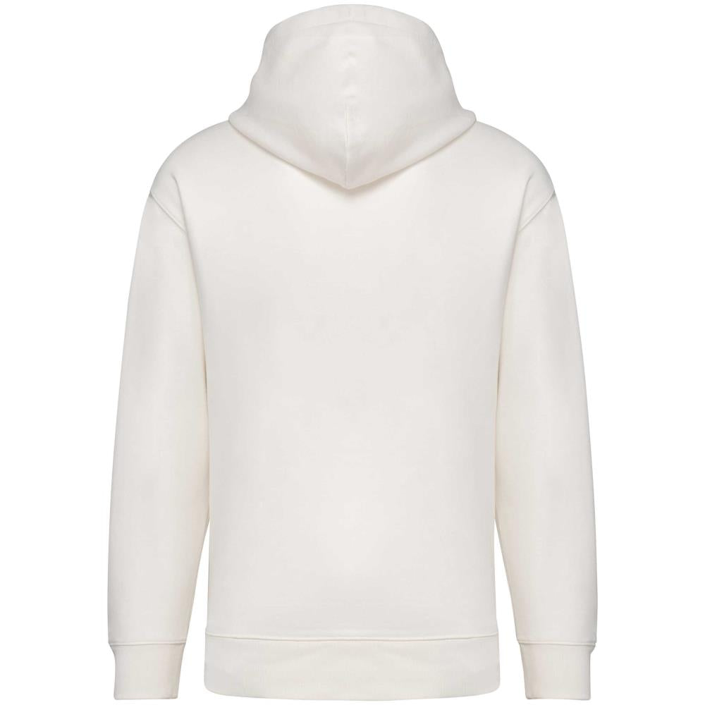 Ecologische uniseks sweater met capuchon en afhangende mouwen French Terry