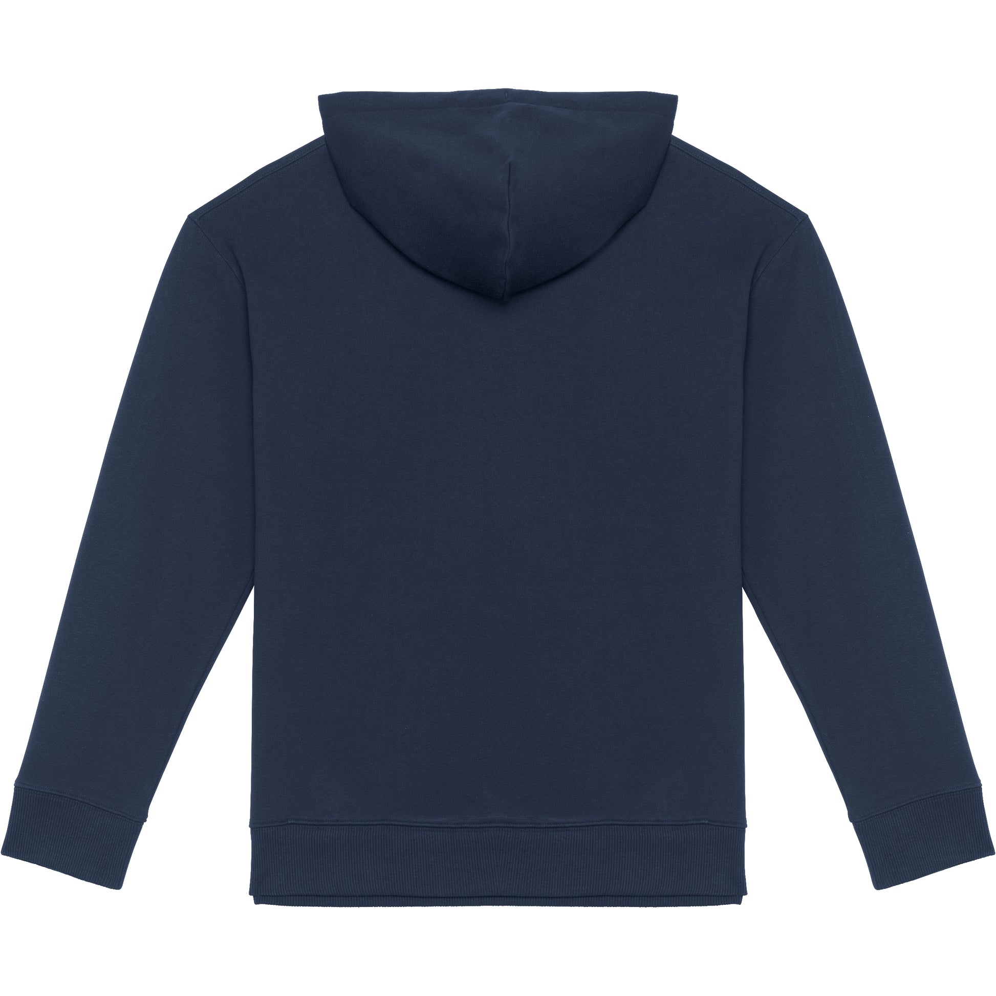 Ecologische uniseks sweater met capuchon en afhangende mouwen French Terry