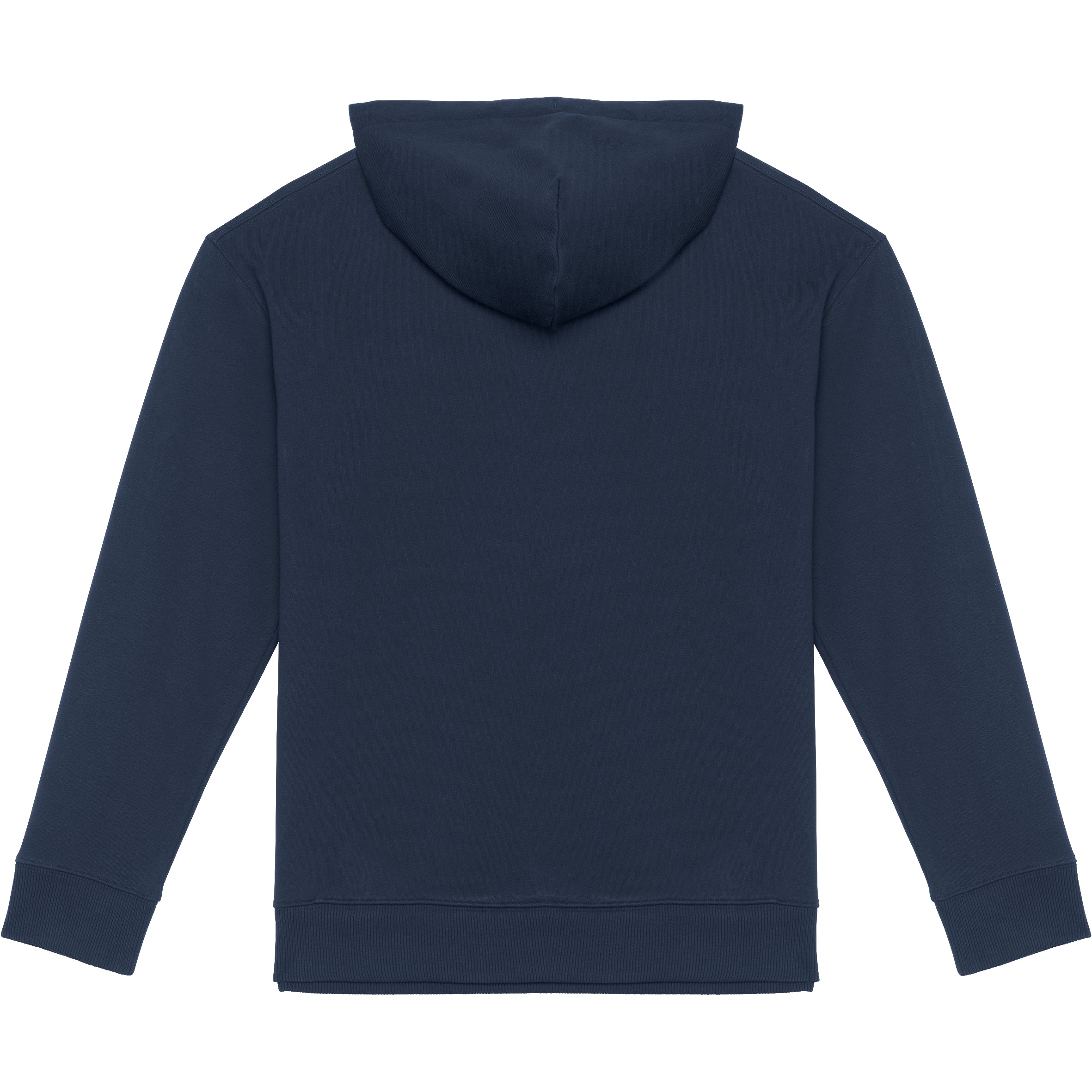 Ecologische uniseks sweater met capuchon en afhangende mouwen French Terry