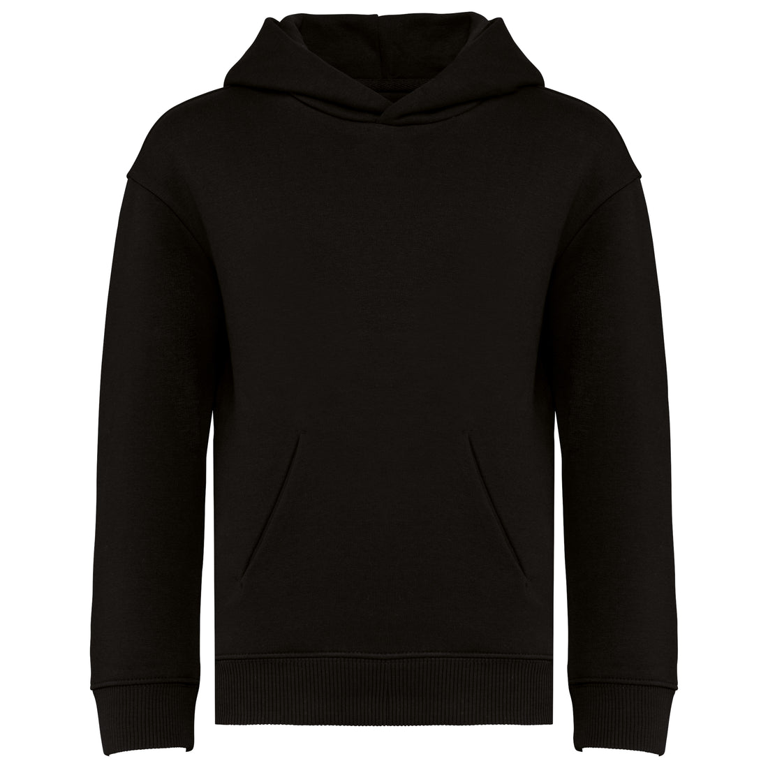 Duurzame oversized kindersweater met capuchon