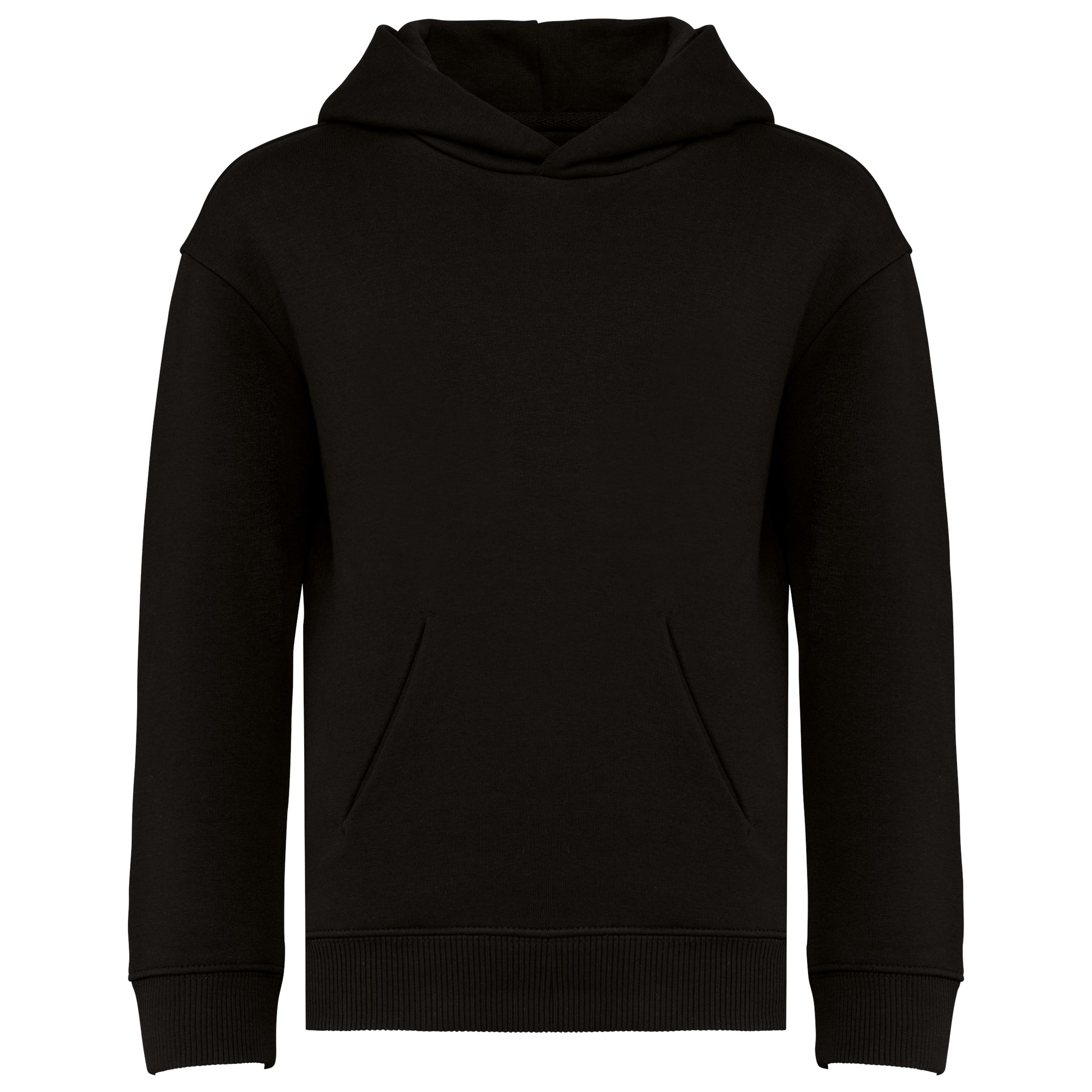 Duurzame oversized kindersweater met capuchon