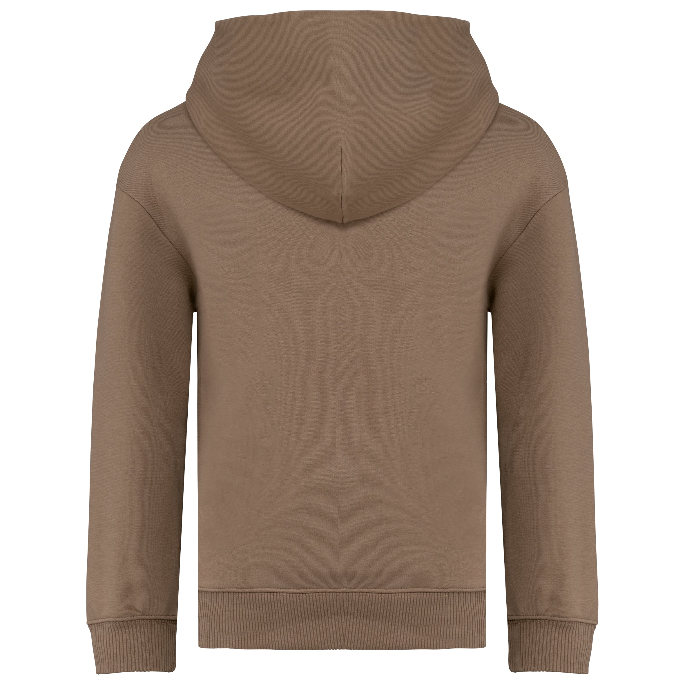 Duurzame oversized kindersweater met capuchon