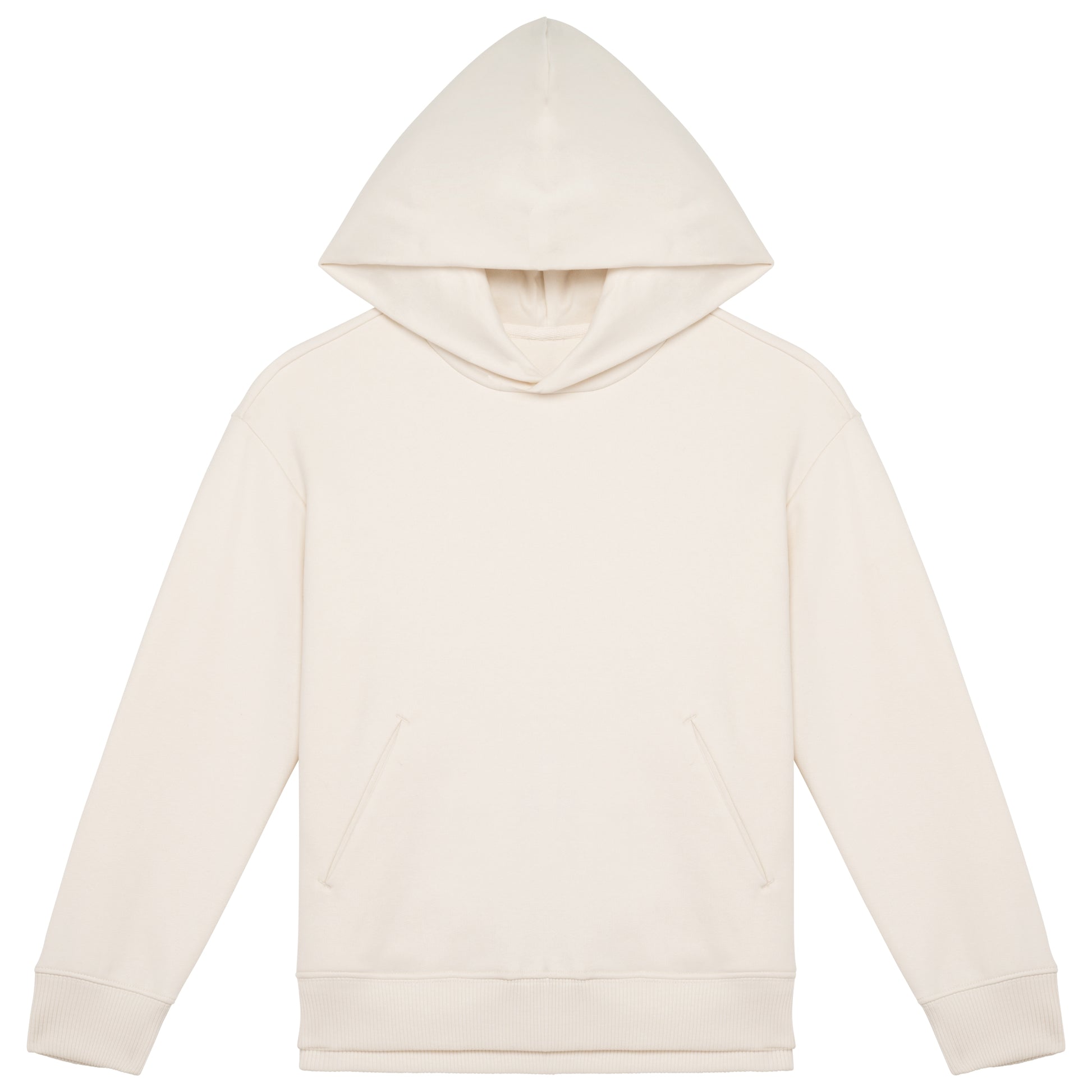 Duurzame oversized kindersweater met capuchon
