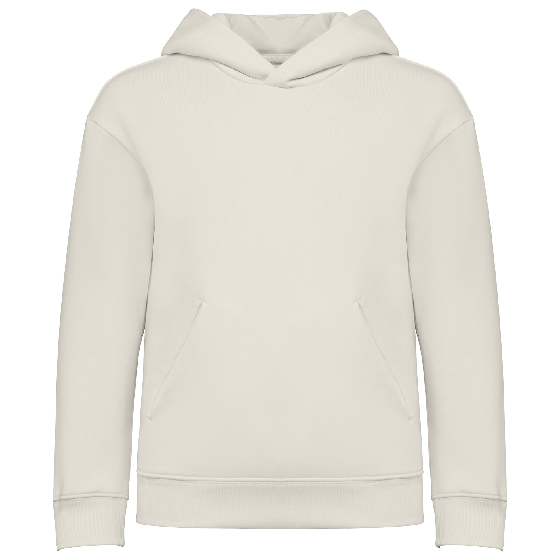 Duurzame oversized kindersweater met capuchon