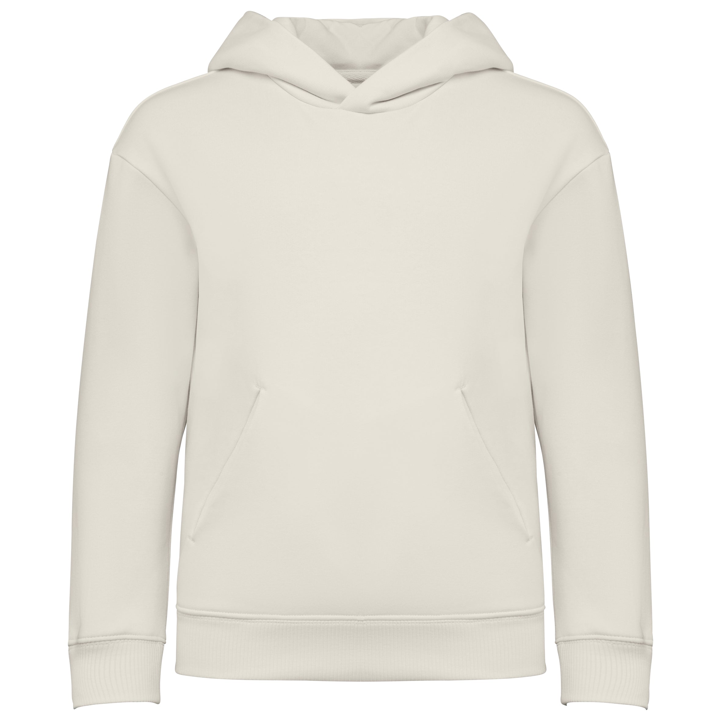 Duurzame oversized kindersweater met capuchon