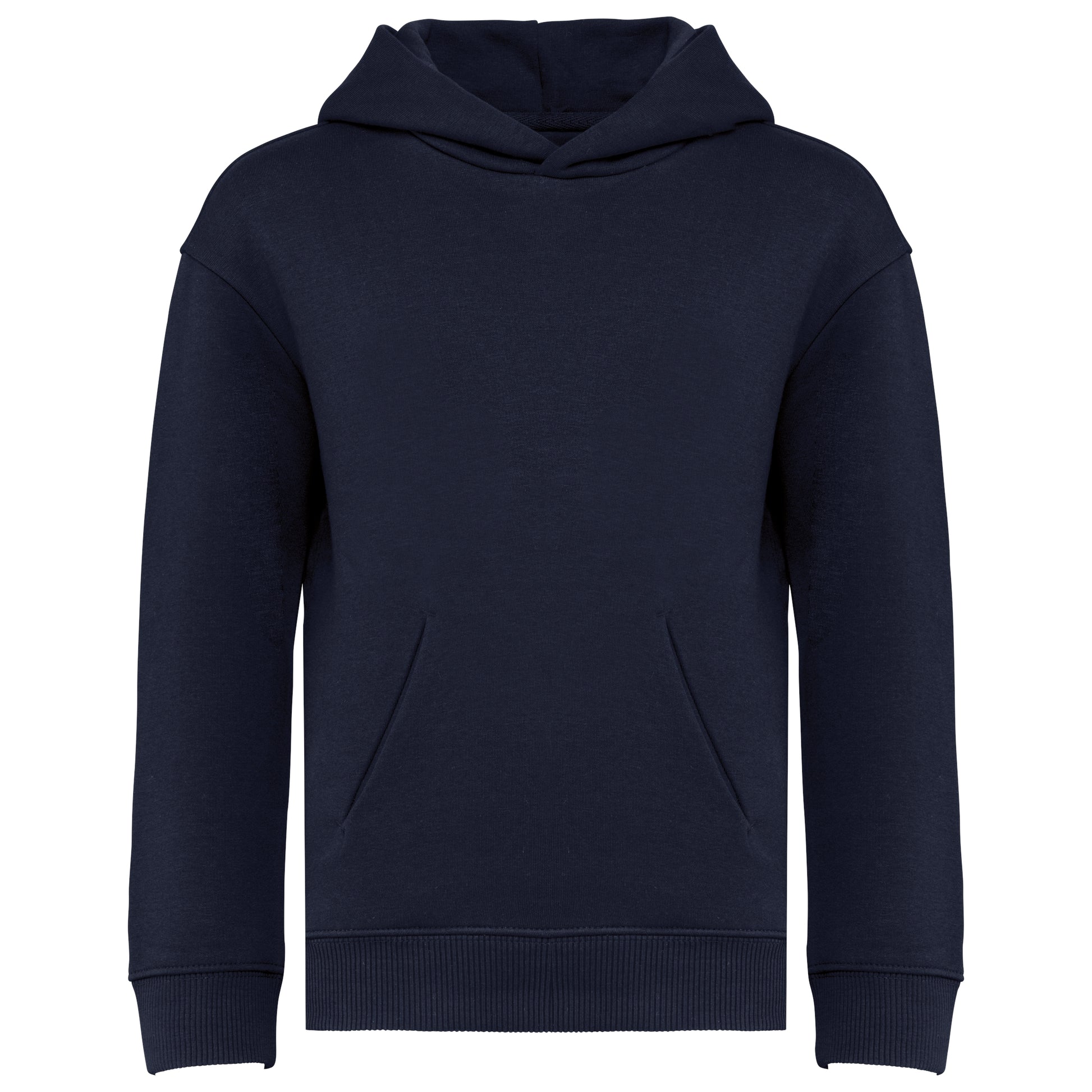 Duurzame oversized kindersweater met capuchon
