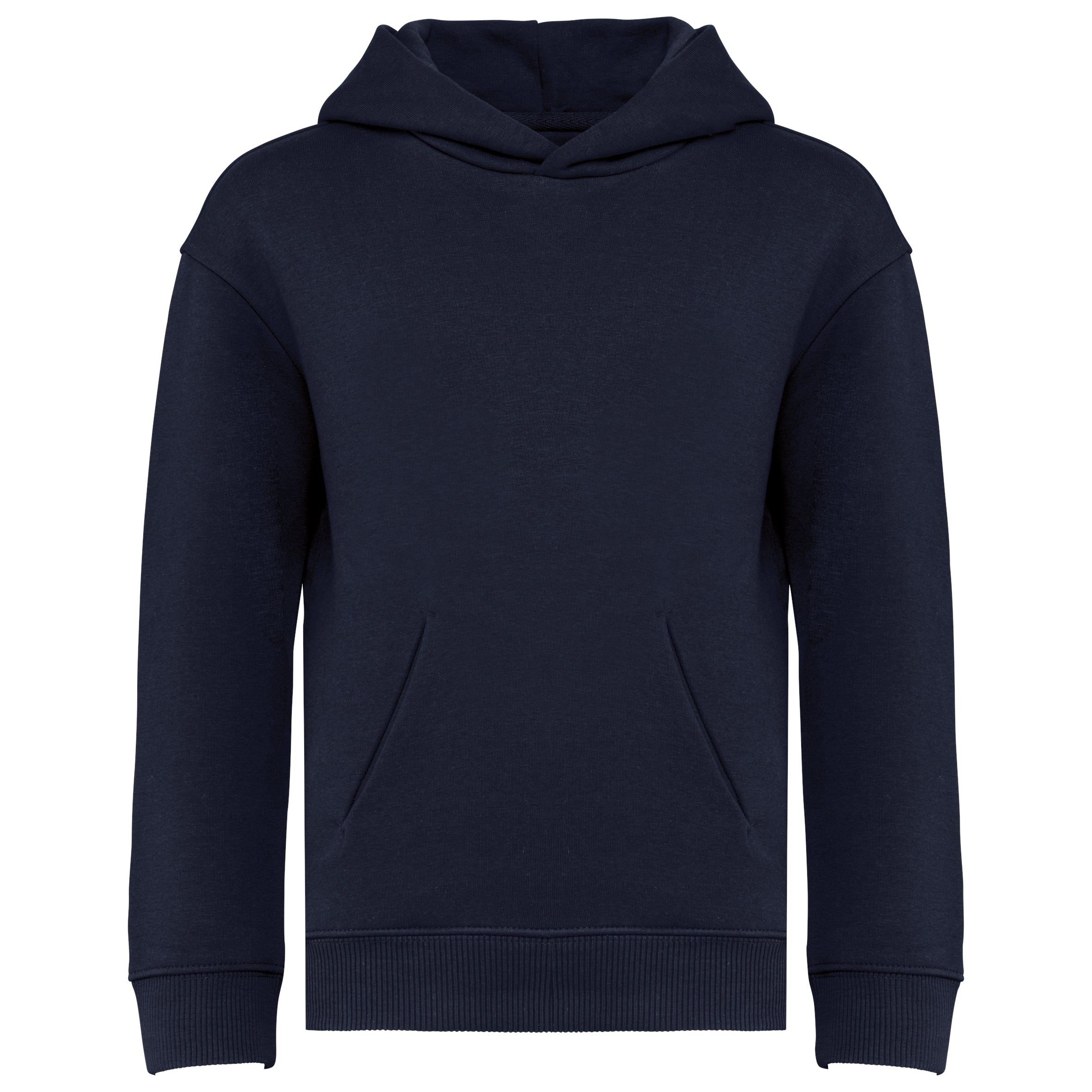 Duurzame oversized kindersweater met capuchon
